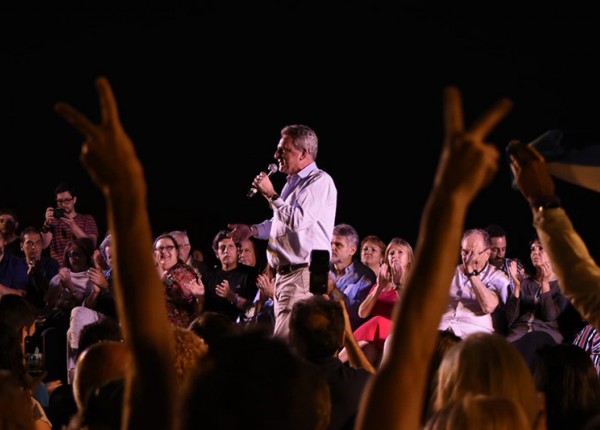  junto a Agustín Rossi